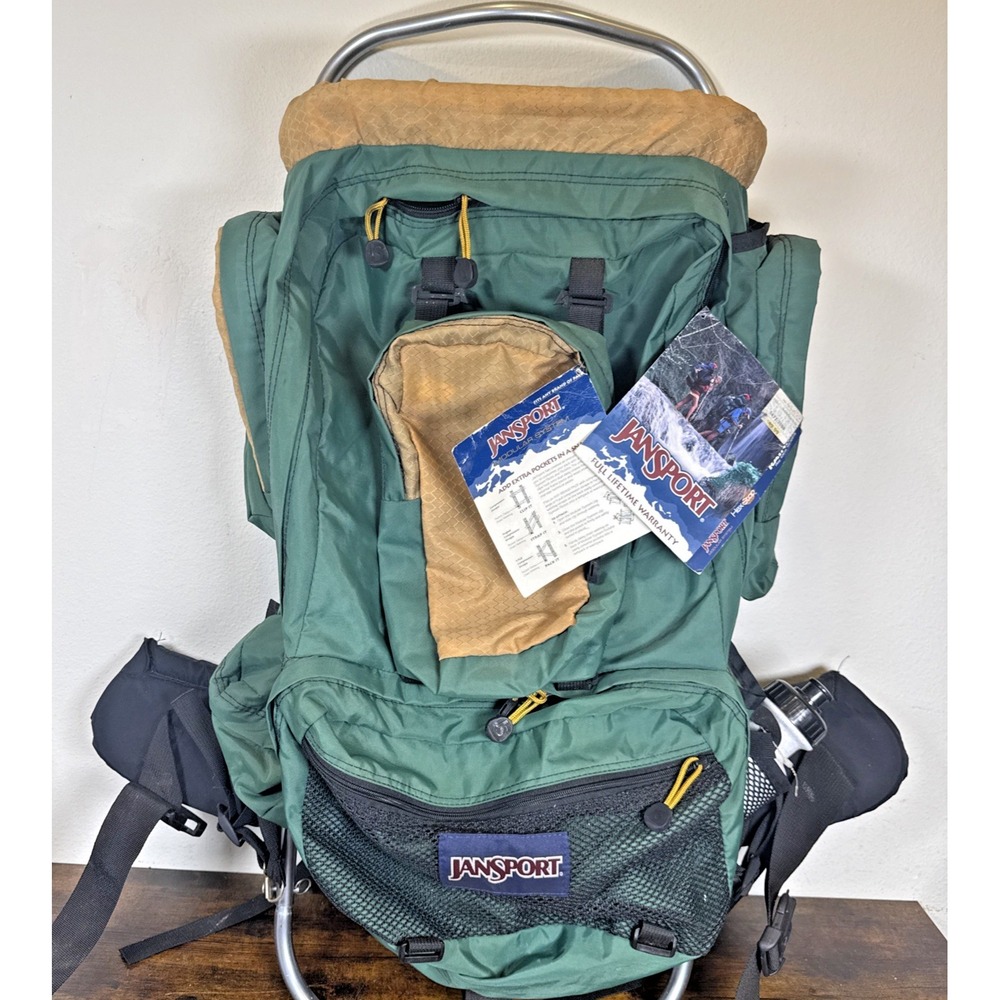 Vintage Rainier Jansport Scout II External Frame Pack Aluminum NOS Tags Attached